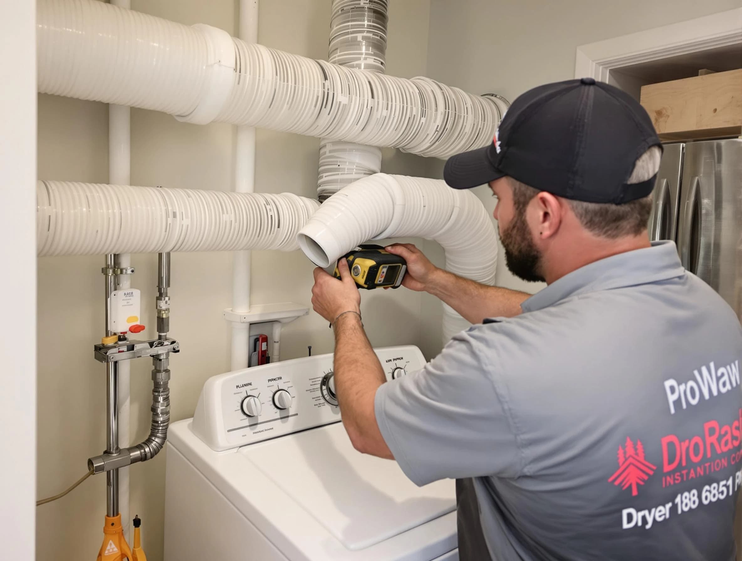 Professional dryer vent hose installation by Cecil Dryer Vent Cleaning in Cecil