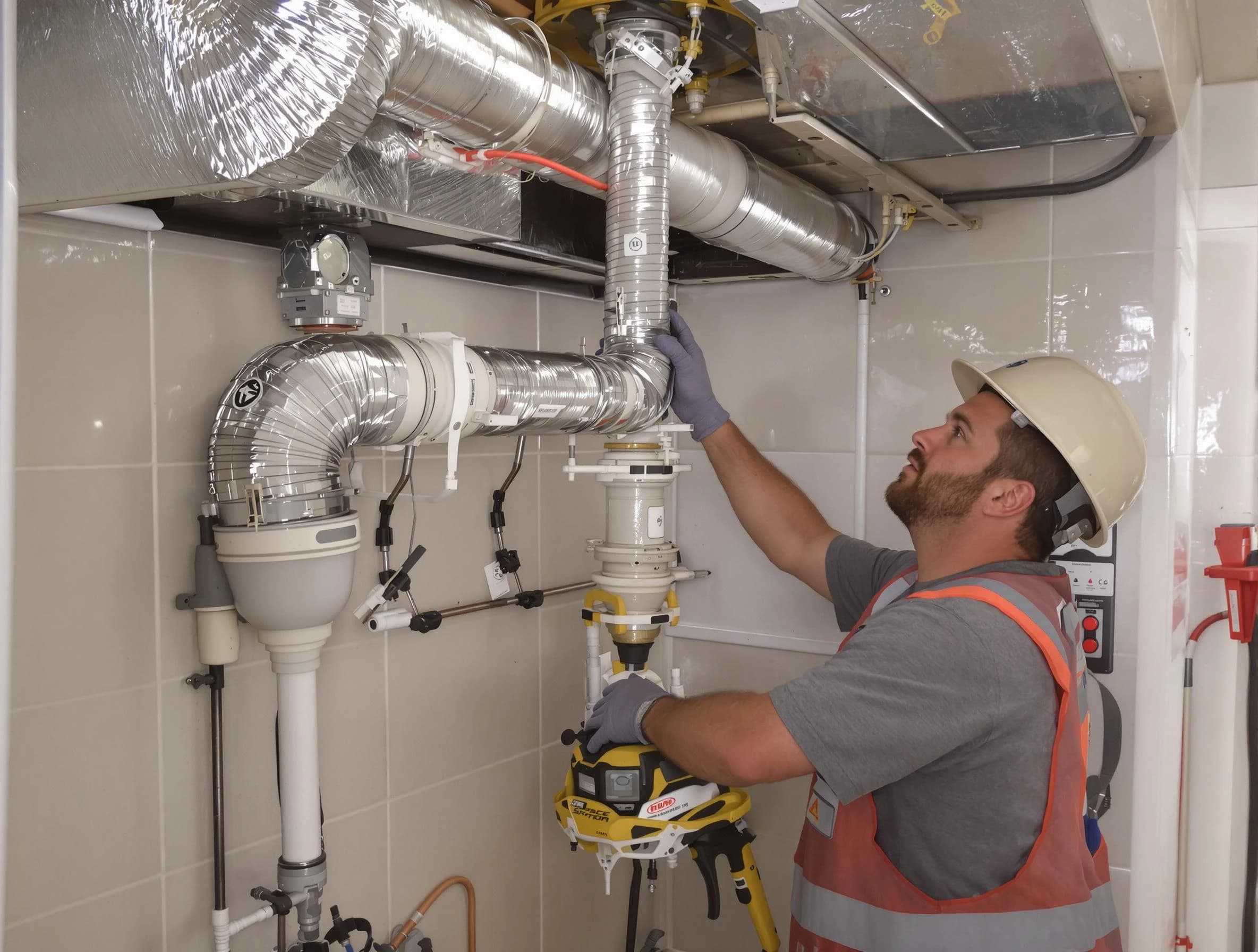 Cecil Dryer Vent Cleaning expert performing professional dryer vent repair and installation in Cecil