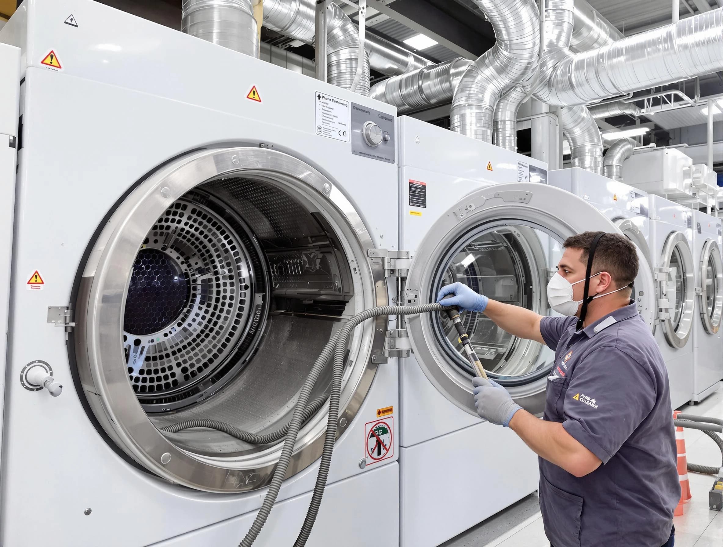 Industrial-grade dryer vent cleaning by Cecil Dryer Vent Cleaning in Cecil