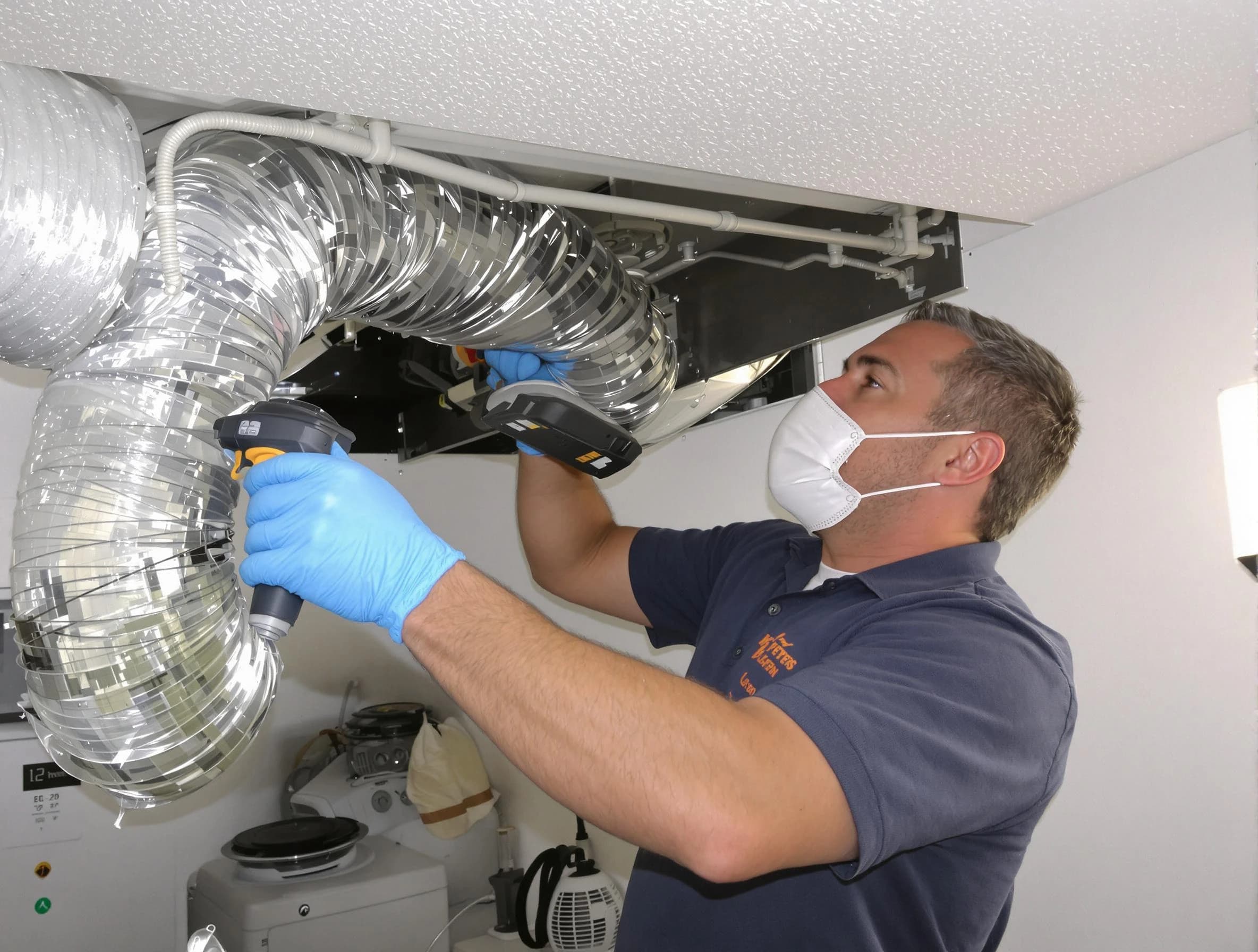 Cecil Dryer Vent Cleaning professional performing thorough residential dryer vent cleaning in Cecil