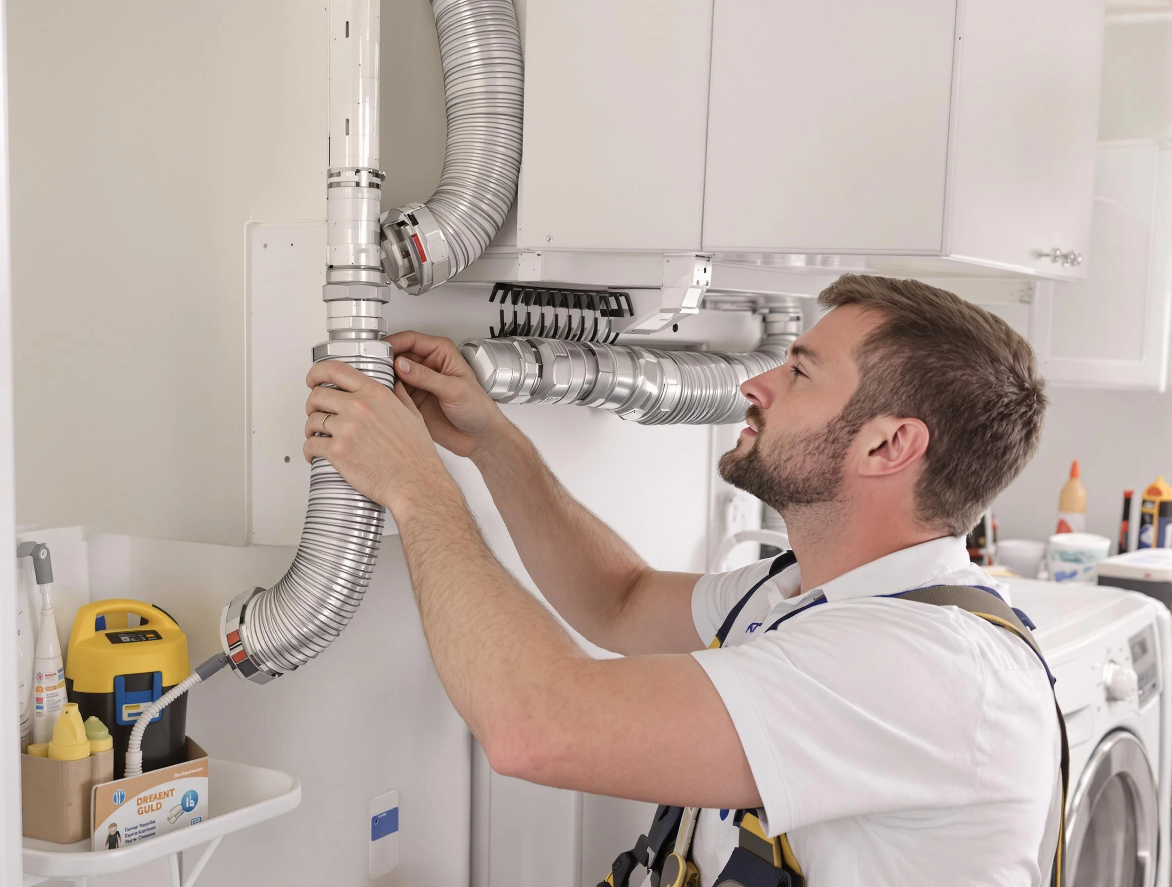 Professional dryer vent repair and installation by Cecil Dryer Vent Cleaning in Cecil